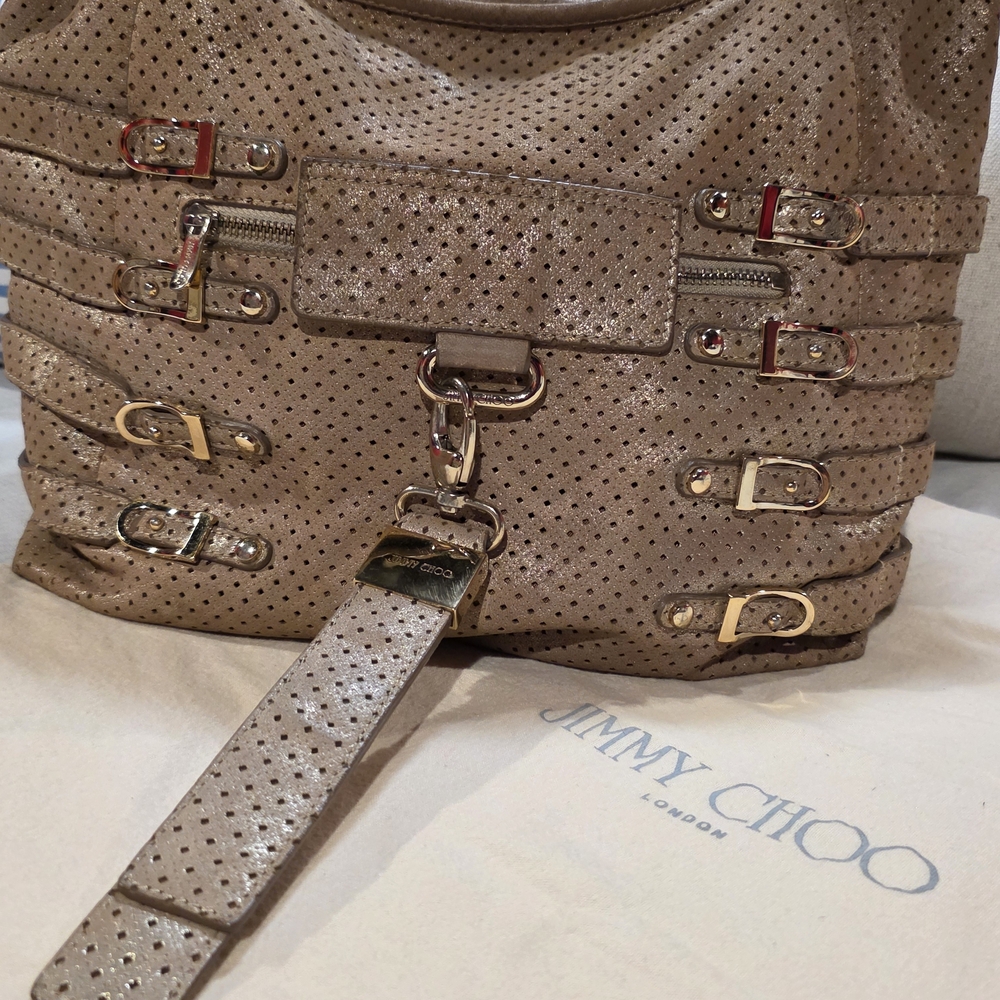 Jimmy Choo Bardia Hobo Bag - Picture 13 of 16